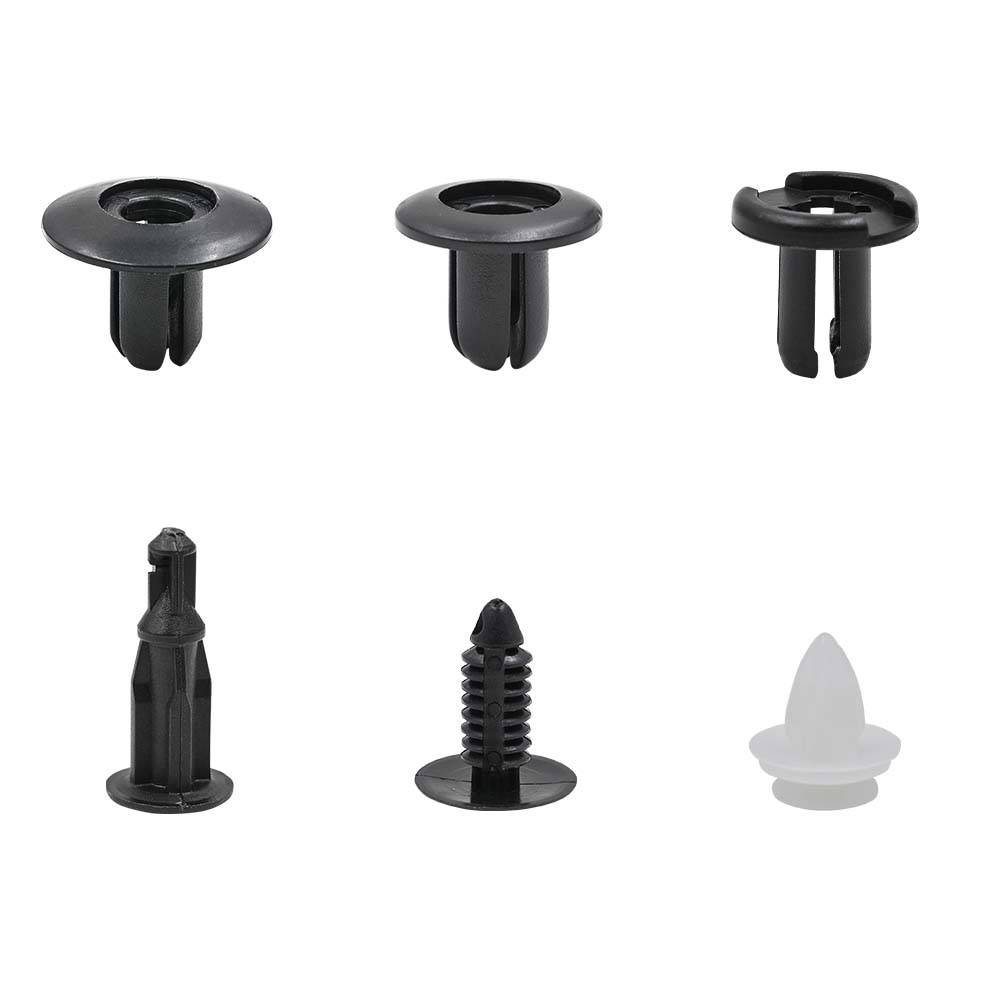 100 STÜCKE HE26 Auto Befestigungsclip Auto Kotflügel Druckniete Gemischt Karosserie Stiftniete Stoßstange Türverkleidungspaneel Universalclips Befestigungsschnalle