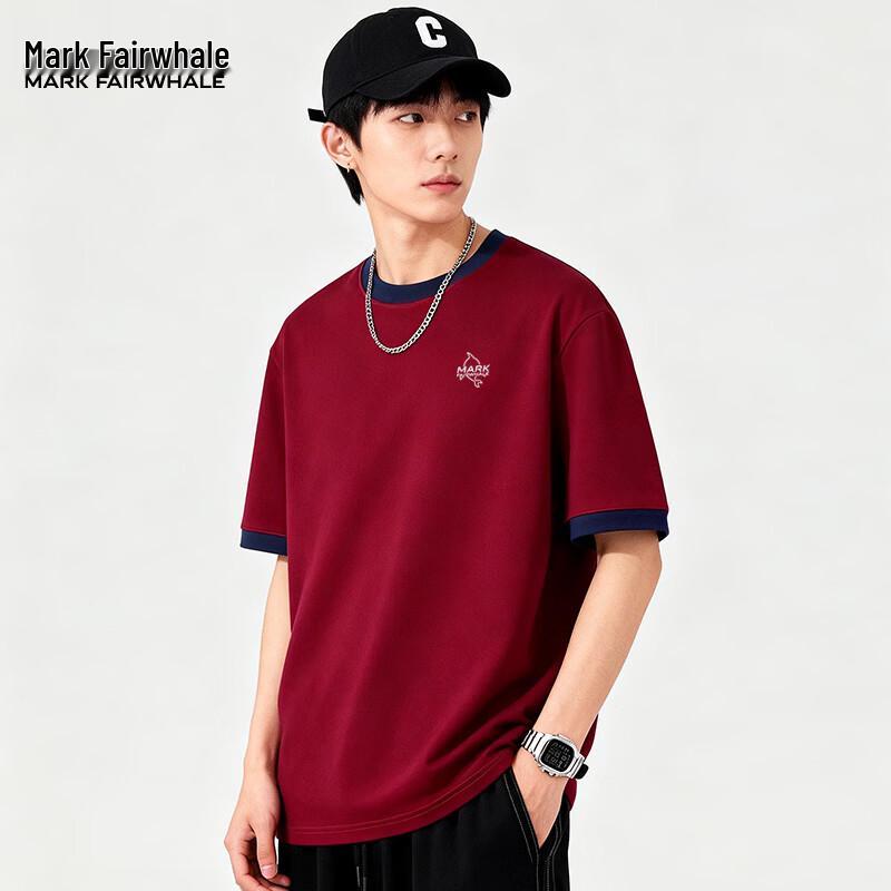 

Mark Fairwhale Men s Contrast Short Sleeve T-Shirt