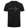 Archery Heartbeat Tshirt Archer Bow and Arrow Bowhunting Hunter Gift Cotton Short Sleeve T Shirt Tee DA