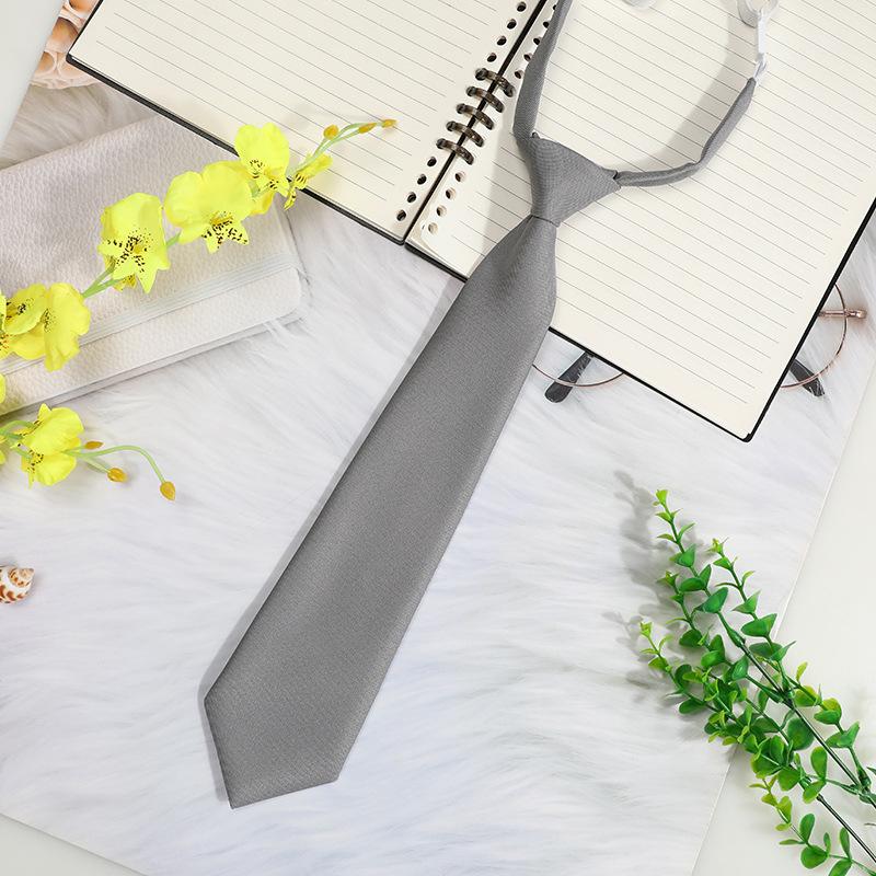 Japanese Jk Tie Female College Style Lazy Free Black Red Student Casual Gray Small Tie Shirt Bow Tie
