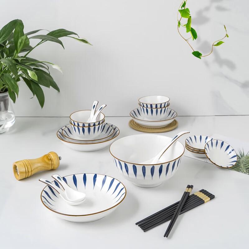 Debo Catherine Japanese Style Ceramic Dinnerware Set