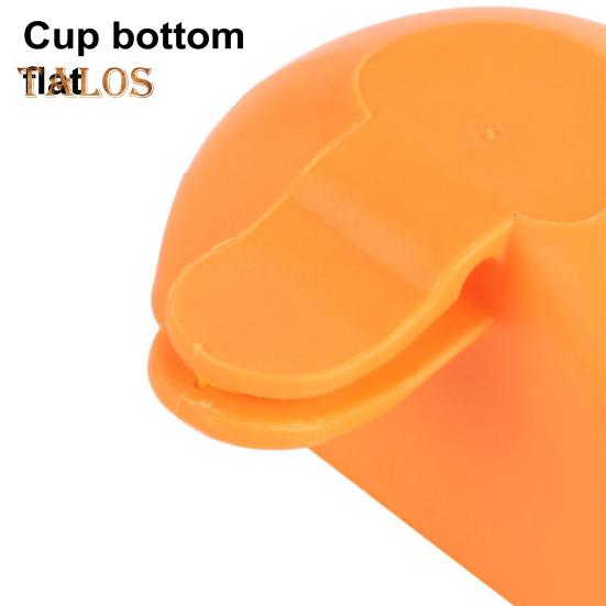 4Pcs Dip Clip Set for Bowls Plates Food-Grade Sauce Dish Dishwasher Safe Portable Seasoning Box for Spice Tomato Sauce Salt Veggie Vinegar Ketchup