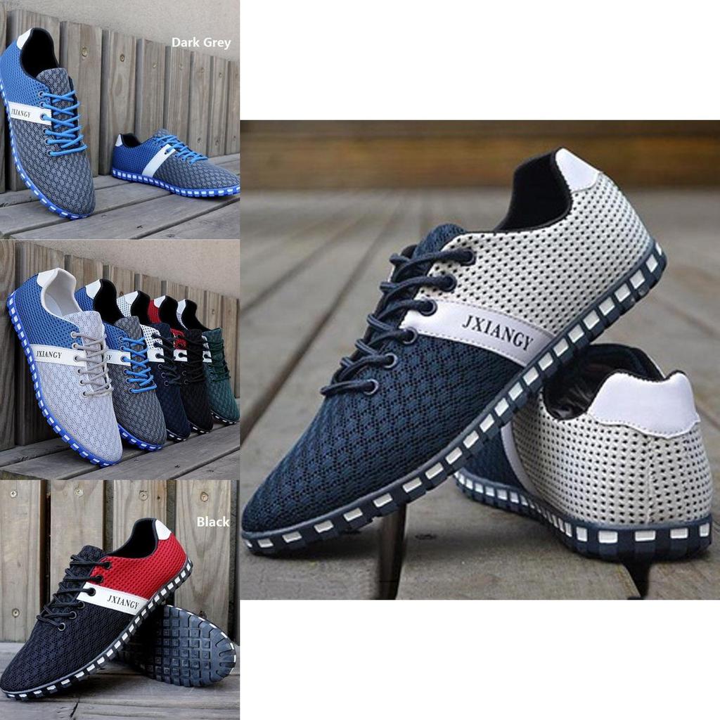 Oversized Men's Fashionable Casual Running Sports Shoes With Breathable Comfort
