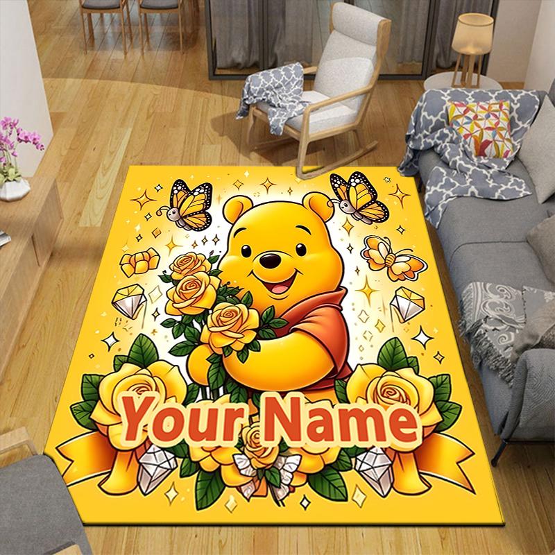 Custom 1Pc Piglet'S Sunny Adventure Rug Office Carpet Indoor Outdoor Entrance Doormat Nonslip Soft And Comfortable Living Room D916347