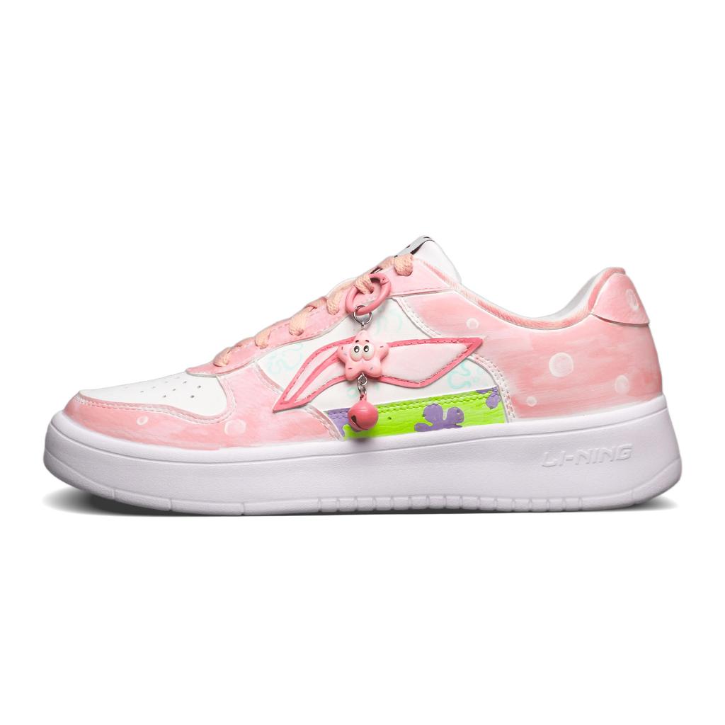Li Ning Floating Boat Slip Resistant, Abrasion Resistant, Breathable Low top Skateboard Shoes Men's AGCS419-1(team65-)