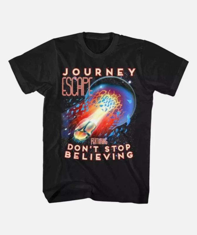 New Journey Escape Don t Stop Believing Men s T shirt Rock Band S