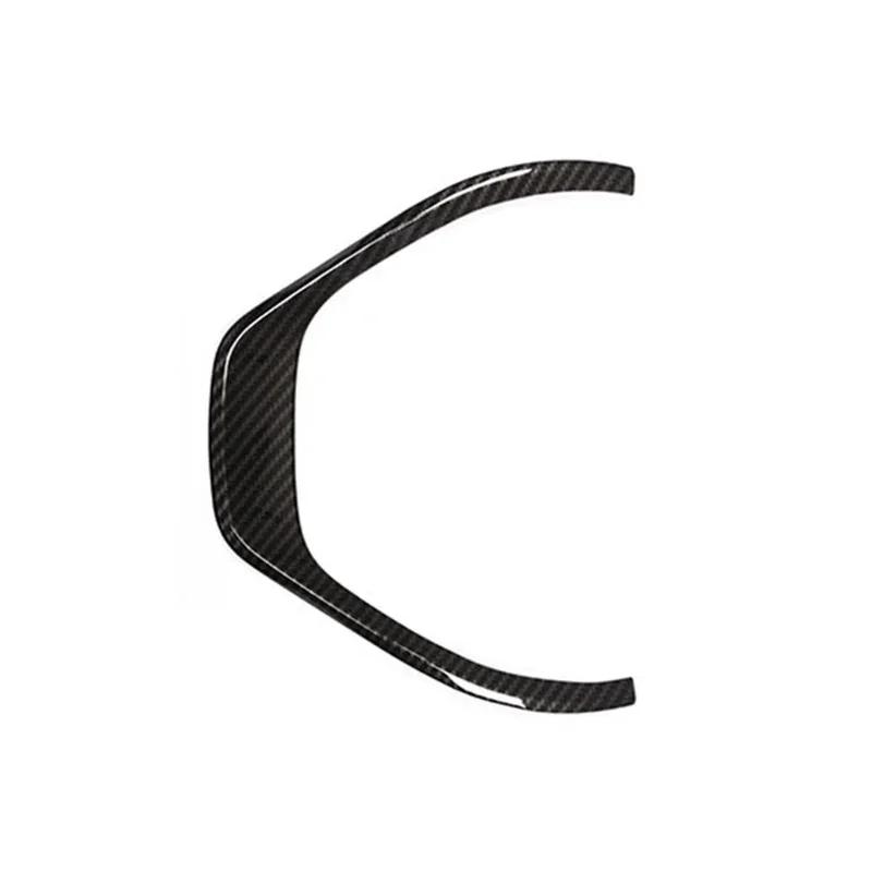 Cubierta de Recorte para Volante Estilo Fibra de Carbono Brillante para BMW Serie 1 3 F20 F30 F34 GT 1216 Añadido de Lujo y Elegancia