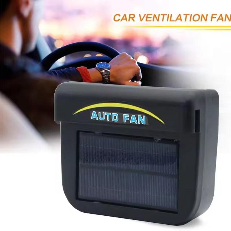 Auto Solární Ventilátor Přenosný Chladič Okna Čelního Skla Úspora Energie Čistý Vzduch Odsávací Chladicí Ventilátor Okenní Ventilador Ventilátor Příslušenství