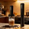 Portable Battery Operated Milk Frother For Home coffee maker Style Quick Frothing
