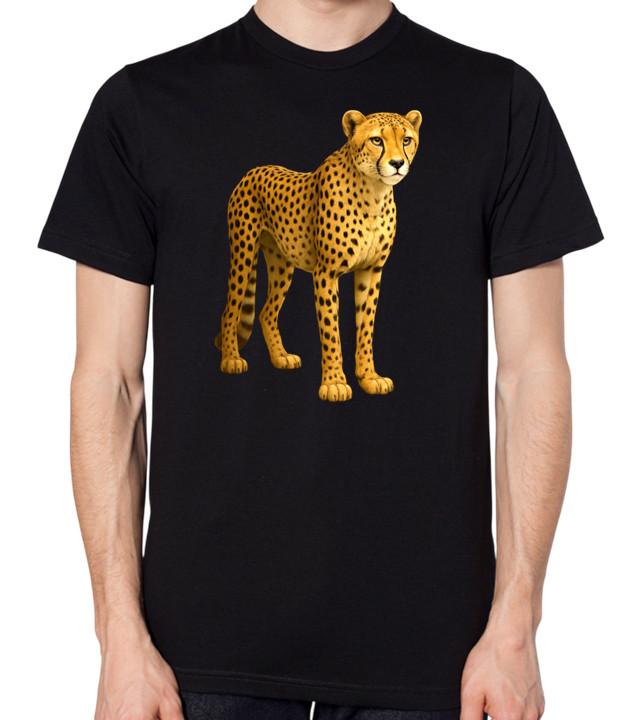 Cheetah Unisex T-Shirt S разноцветный