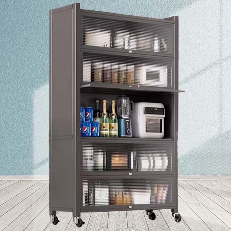 Beifu Carbon Steel Kitchen Storage Rack with 40cm Layer Height