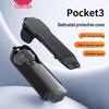 Étui Housse à Rabat Protectrice pour DJI Pocket 3: Anti-Rayures, Anti-Chute avec Rangement pour Filtres