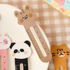 30pcs Ruler Bookmarks for Books Animal City Series Cartoon Cute Gifts Student Stationery Book Holder Teacher Prize Gifts