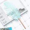 Quick-Drying Signature Pen Flurry Feather Ballpoint Pen Creative Neutral Gel Pens  School
