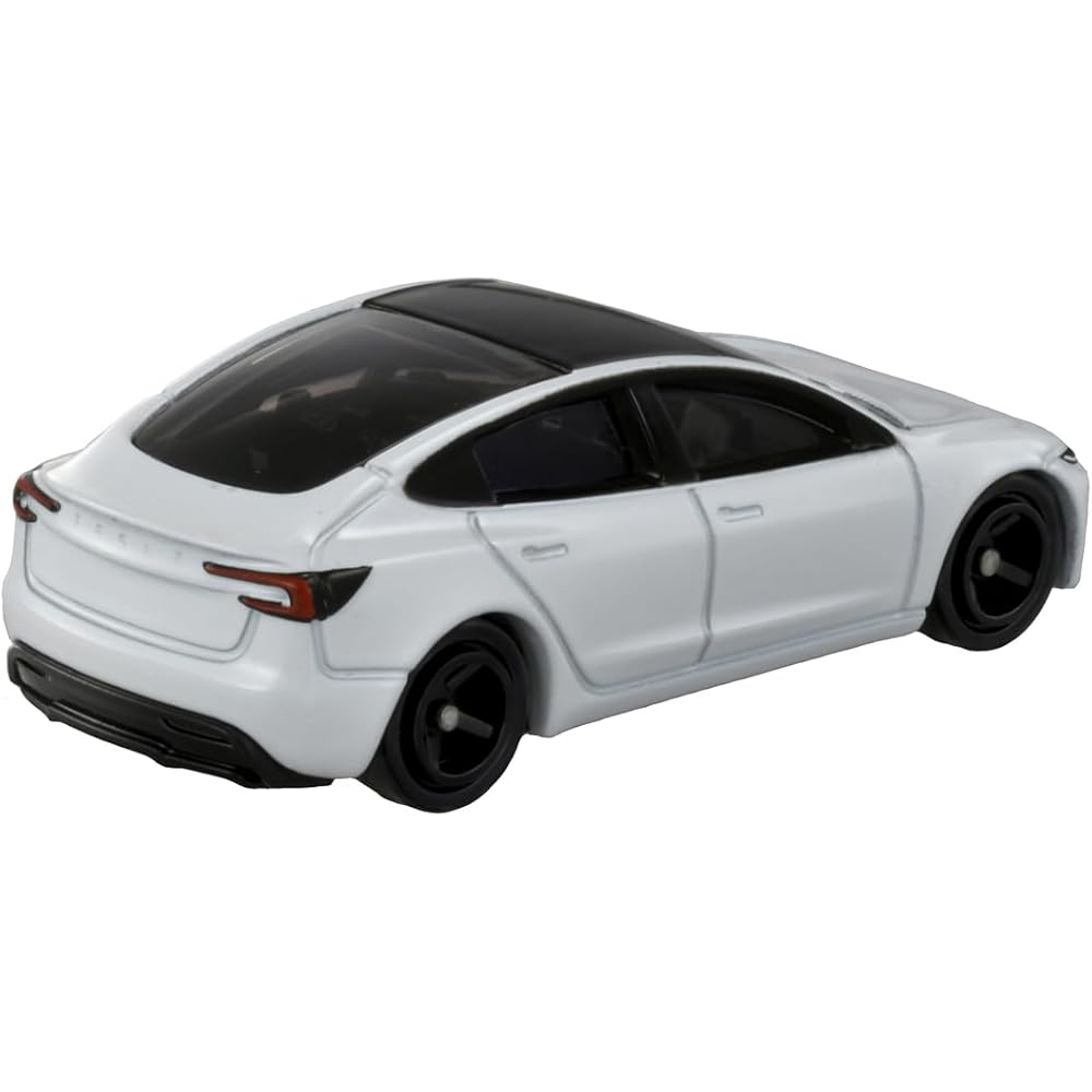Takara Tomy Tomica No.98 Tesla Model 3 Miniature Car Toy Blister Pack for Ages 3 and Up