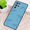 Cute Dolphin Animal Phone Case for Samsung Galaxy note 10 pro S26 Ultra S23 S24 FE S25 S21 S22 PLUS shockproof Cove