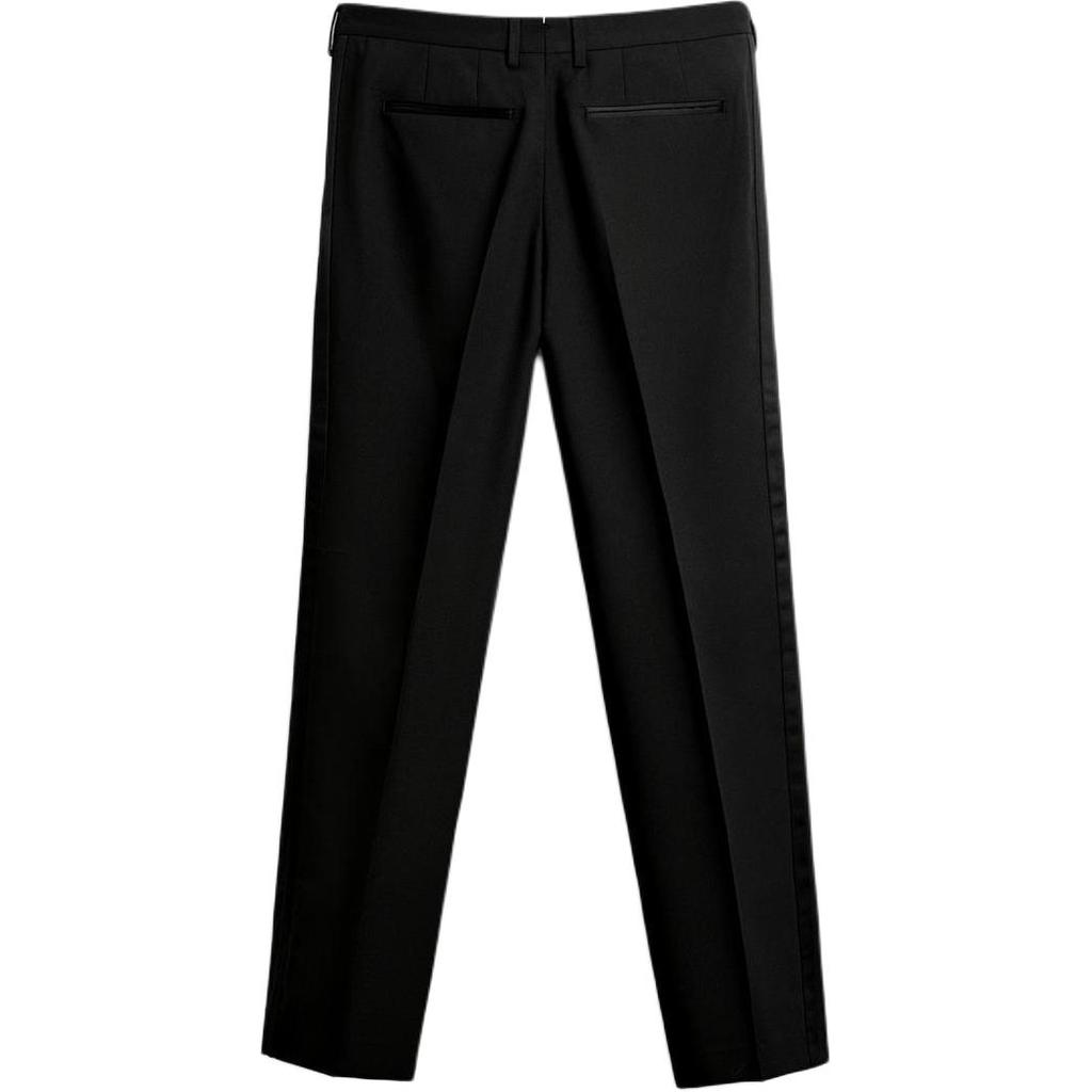 Zara Casual Pants Men's Black Moderate Straight Fit Pants 4728291-800