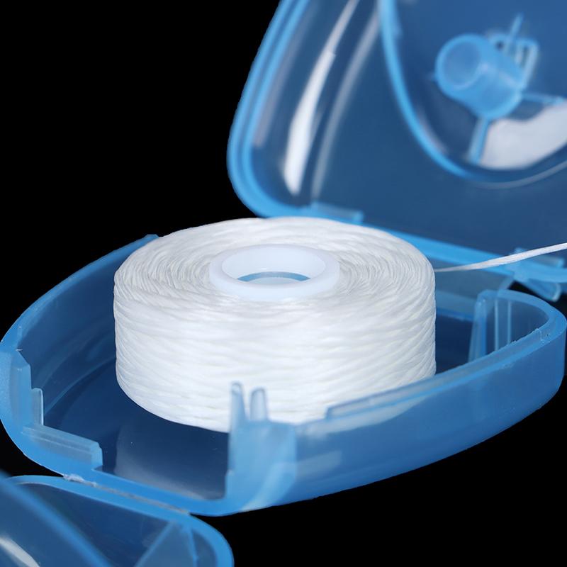 Fil dentaire 50M saveur menthe poivrée hygiène bucco-dentaire nettoyage des dents brosse interdentaire