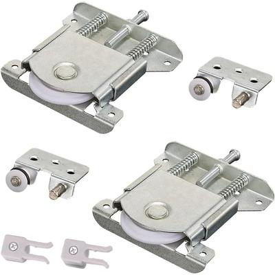 Sliding Door Rollers,Pulley Roller, with Damping Buffer Wheel Cabinet