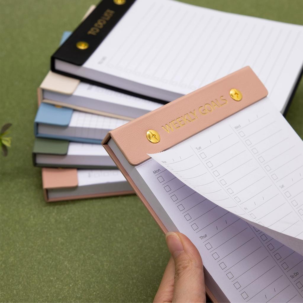 MINKYS 80 Sheets Memo Pads Paper Weekly Planner To Do List Journal Meeting Note Paperlaria Stationery