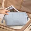 Wide-open Makeup Organizer Handheld Toiletry Storage Bag Trendy Women  Cosmetic Bag  Outdoor