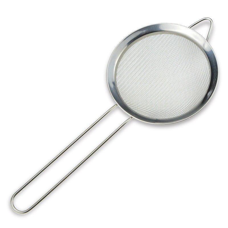 18cm Stainless Steel Mesh Strainer Colander Strainer Oil Sieve Sifter Tea Tool