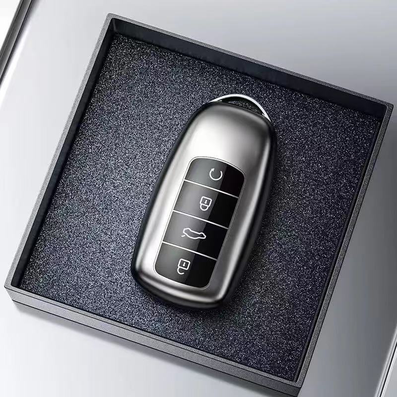 

Car Key Case Cover For Chery Jaecoo J7 J8 7 phev 2025 2024 2023 Car Remote TPU Key Shell Keychain Protection Car Accessories