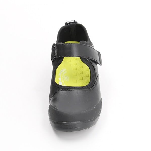 Achilles Sorbo Women's CUD 0840 Black Walking Shoes, Four Two Three Designs, Lightweight and Comfortable, Size 23.0 cm