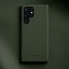 100% Echte Lederhülle für Samsung Galaxy S23 S24 S25 Ultra Retro Pull-up Rindsleder Schutzhülle für S25 Ultra