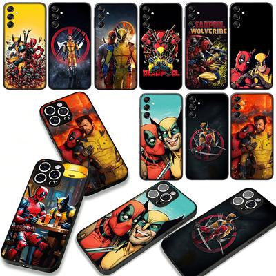 Phone Cover for Xiaomi Redmi 15C 15 A4 A5 9A 9T 10A 10C 9C NFC Note 11 9 10 Pro 8T Case Wolverine Marvel Deadpool Comics Casing
