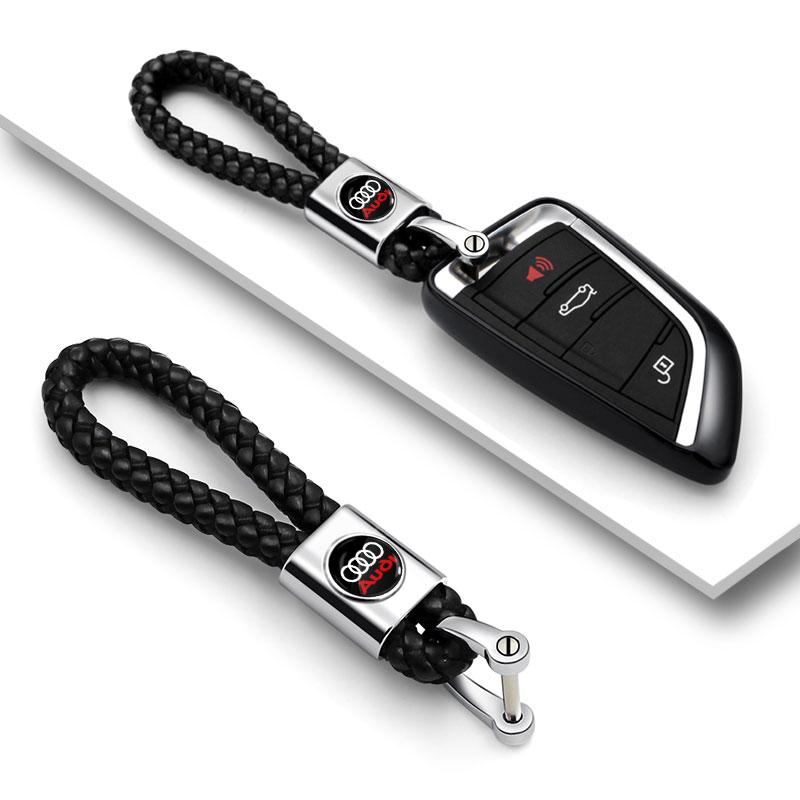 1Pcs Car Key Chain Key Ring Key Lanyard Car Emblem Styling for Mercedes Benz AMG A B R G Class GLK GLA CLA GLB GLC C200 E200