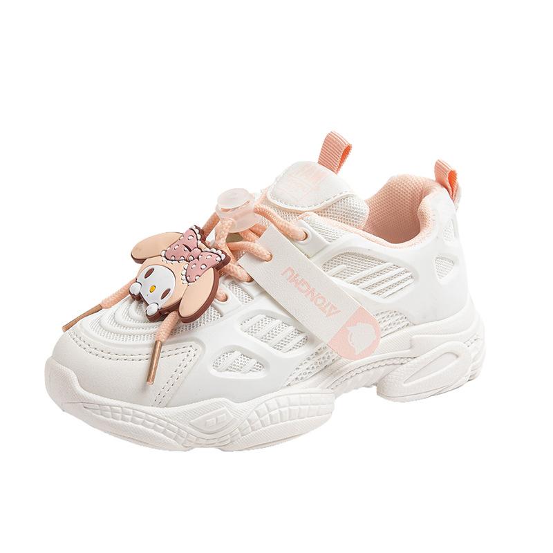 Dívčí sportovní boty, Lehké běžecké boty, Měkké podrážky, Nové podzimní dětské "dad shoes", Síťované chlapecké ležérní boty