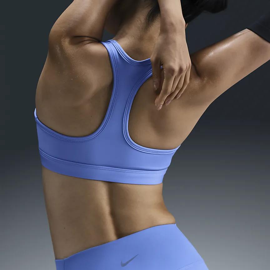 Nike Swoosh Dri-Fit Breathable Minimalist Fashion Sports Underwear Women underwear Pulse-Gem-Blue White DX6822-494