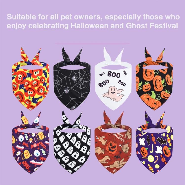 3lots Triangles Dog Scarf Halloweens Dog Triangles Scarf Exquisites Dog Pet Scarf for Halloweens Funny