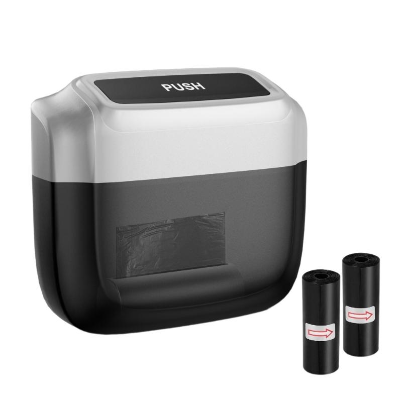 

Автомобильное мусорное ведро подвесное автомобильное мусорное ведро большой вместимости мусорное ведро с мешком серебряный