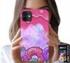 Hülle Für iPhone 12 Mini - Süße Donuts Mit Zuckerguss Im Hintergrund + Glas
