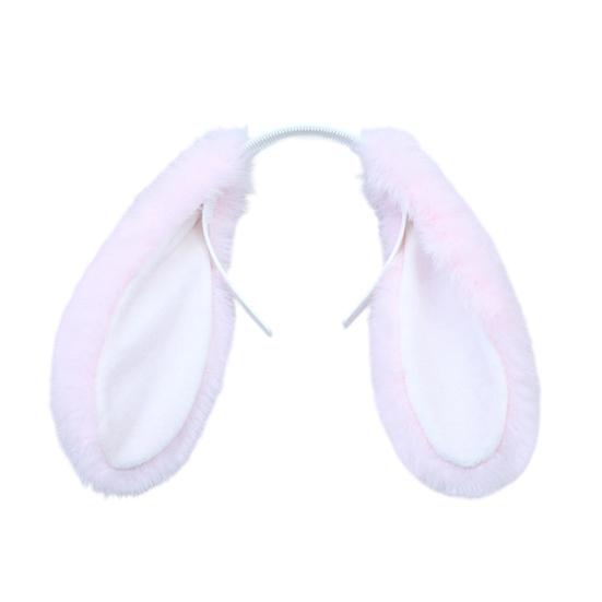 Hair Hoop Adjustable Comfortable Fit Elastic Festive Easter Headband with Playful Animal Ears