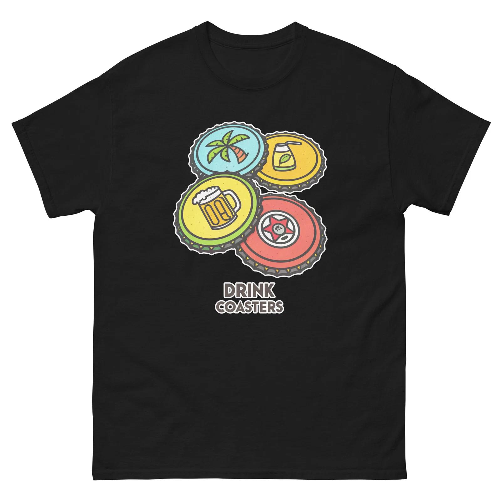 

Drink Coasters Nightclub Bar Nightlife Party T-Shirt 3XL