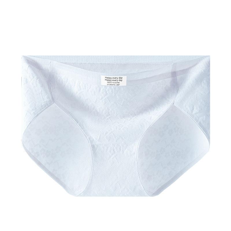 High-Cut Women's Pure Cotton Underwear - 2025 Skin-Friendly No-Ride-Up Briefs