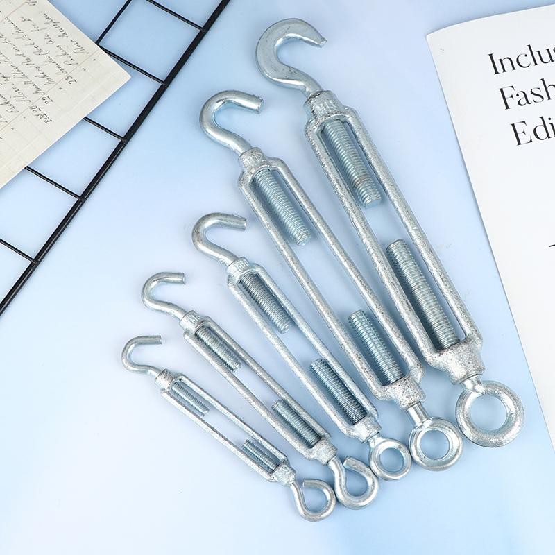 1Pc M6 M8 M10 M12 M14 Stainless Steel Adjust Chain Rigging Hooks Eye Turnbuckle Wire Rope Tension Device Line Oc Oo Cc Type