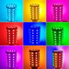 HOMZY 5W 10W 15W 20WJOYBLISS  E27 LED Bulb SMD5730 Corn Bulb Lamps Red Yellow Bule Pink Green Garden Lawn Landscape Decorative Light Bulbs