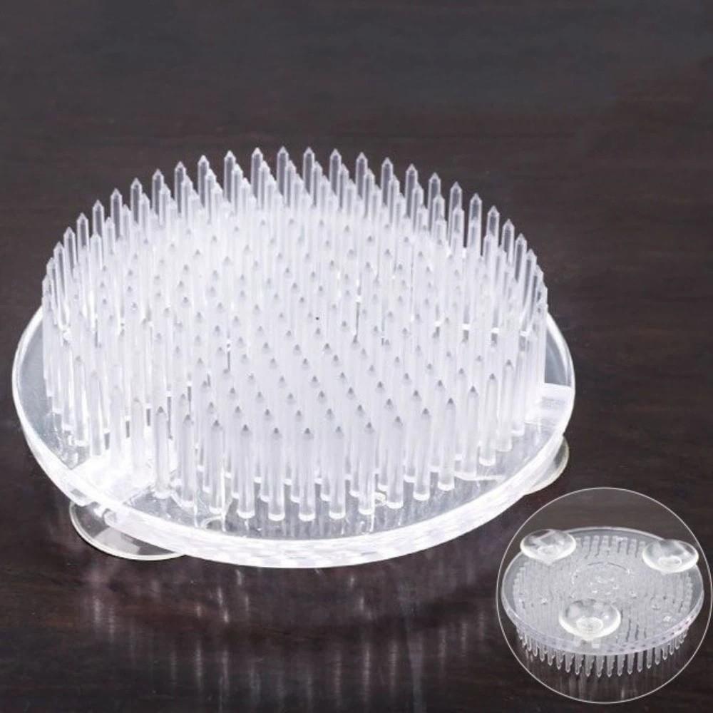 Round Flower Arranger Rectangle Pin Frog Holder Creative Fixed Arranging Tool Flower Arranging