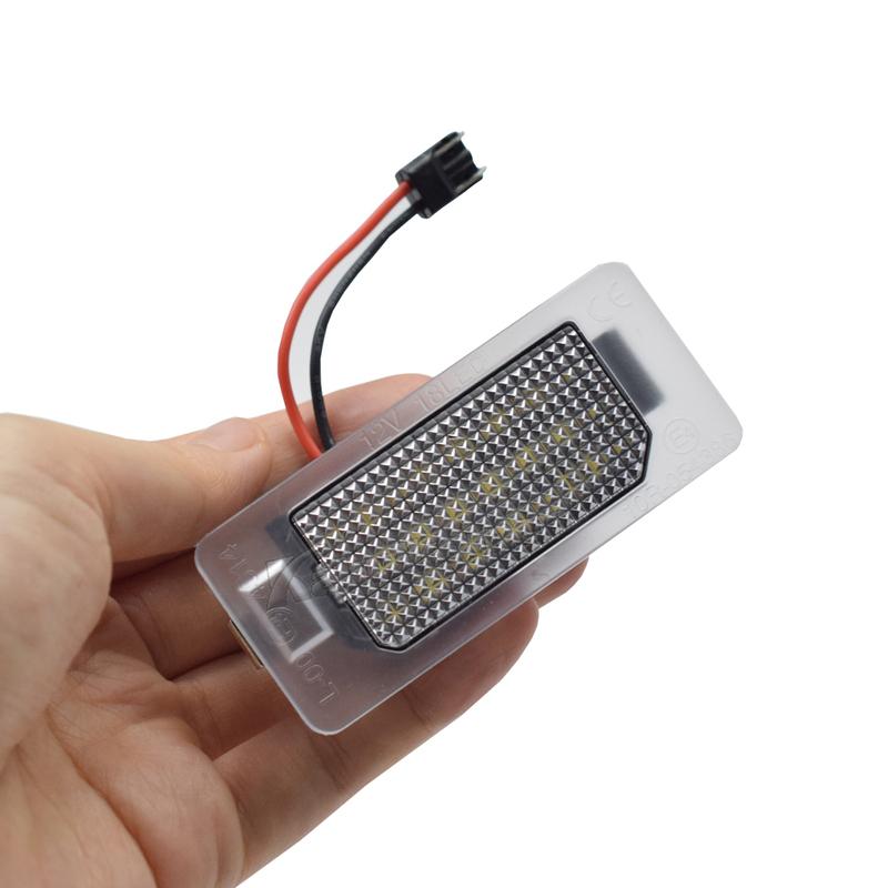 2x Fits For Fiat 500X 2014 2015 2016 2017 2018 2019 White Canbus LED Number License Plate Lights Lamp