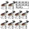 Military Building Blocks Solider Knights Figures Gifts Equipments Accessories Mount Medieval Ancient Warhorse Saddle Horse Rope