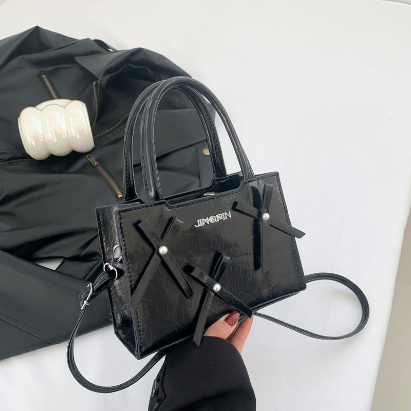 

Elegant 2024 Trendy Small Crossbody Bag For Women Medium Size Street Fashion With Zipper чёрный