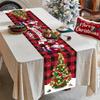 Santa Claus Christmas Table Runner Merry Christmas Decoration for Home 2026 Xmas Party Table Decor Navidad Noel New Year 2026