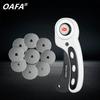 45mm Knurled Wheel Rotary Fabric Cutter for Sewing and Patchwork