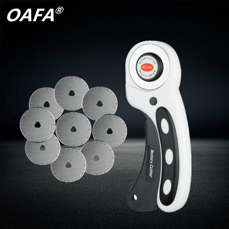 45mm Knurled Wheel Rotary Fabric Cutter for Sewing and Patchwork