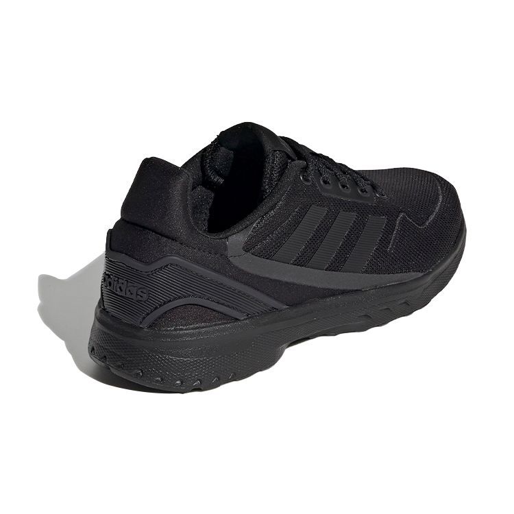 Adidas Neo Nebula Ted Non-Slip Shock Absorbing Wear-Resistant Low-Top Running Shoes Kids Running Shoes Black EH2543