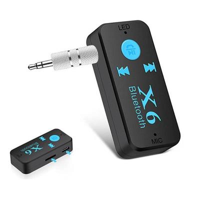 Ricevitore Bluetooth Adattatore Audio Supporto Riproduzione Scheda TF Con Cavo AUX Metallo 3.5mm Per Kit Auto Altoparlante Cuffie Trasmissione Audio